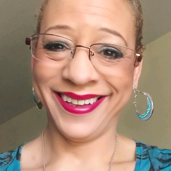 Light Blue Earrings - Picture 7 of 7